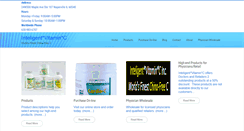 Desktop Screenshot of inteligentvitaminc.com